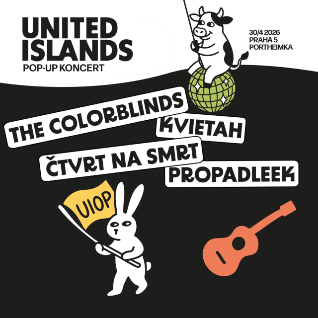 United Islands Pop-up koncert na Praze 5
